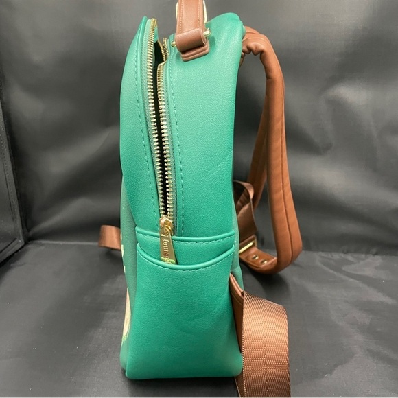 NFINITY Teal and Gold Floral Loki Backpack main image 4